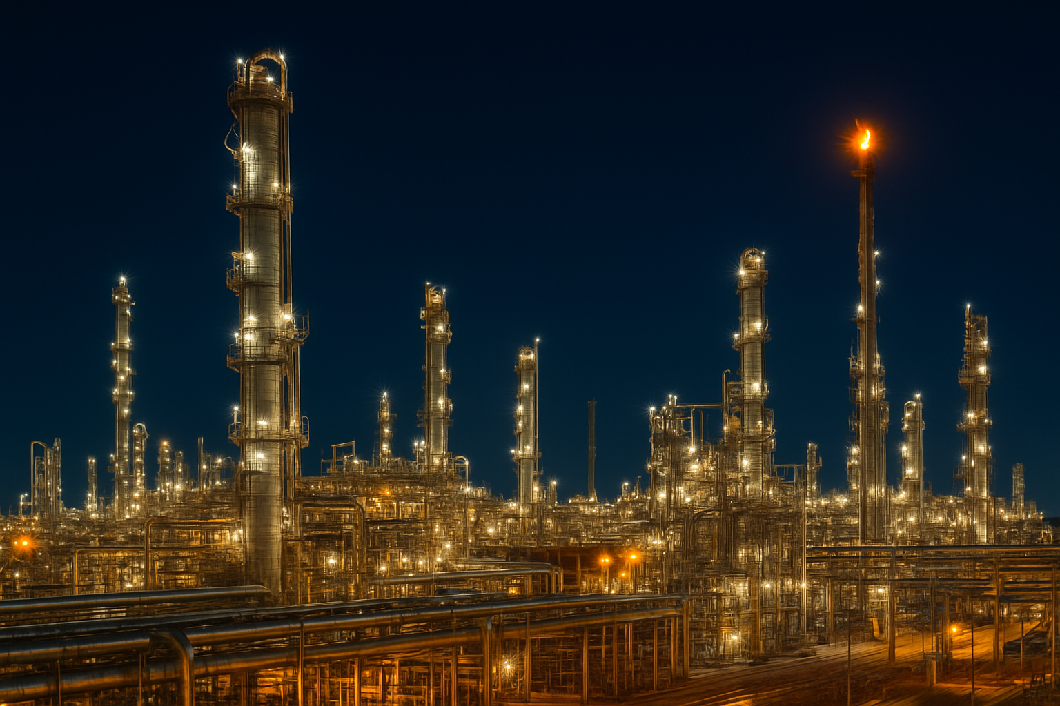 Industrial Facility - Oil & Gas Refinery